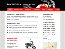 Tablet Screenshot of motodilymm.cz